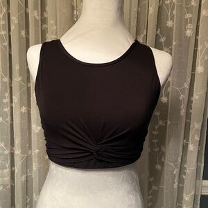 Athleta Black Sports Bra Tank